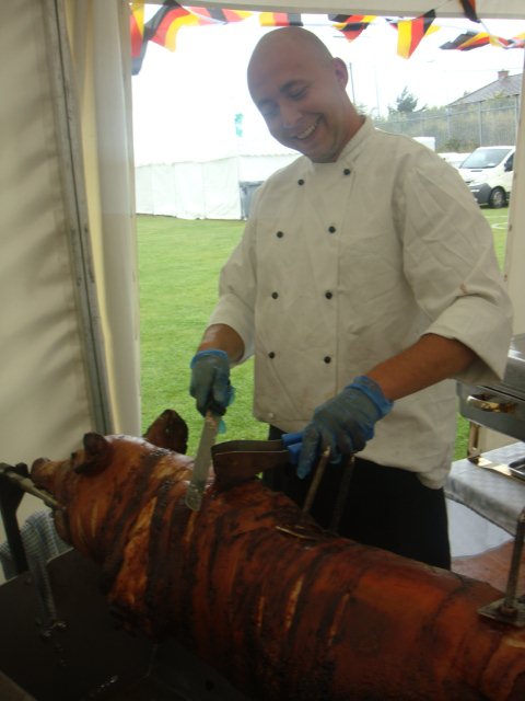 spitting pig bbq