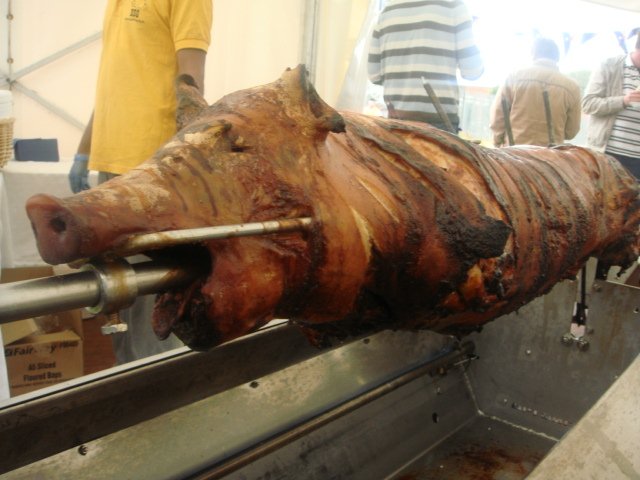 spitting pig bbq